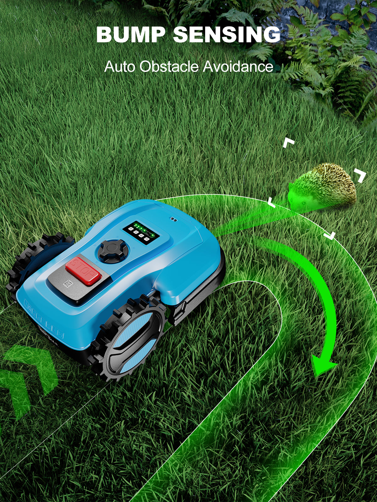 ACFARM Blue RR 500 Robot Lawn Mower