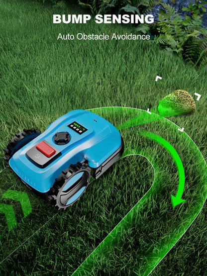 ACFARM Blue RR 500 Robot Lawn Mower